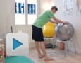 Various exercises to relieve osteoarthritis of the hip in case of overweight