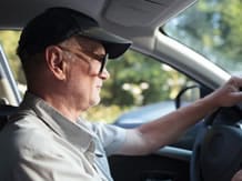 Drive with lower-limb osteoarthritis